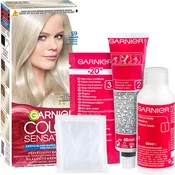 Garnier Color Sensation The Vivids intenzivna trajna barva za lase 40 ml odtenek Silver Blond
