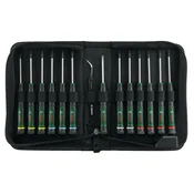 Bosch Set preciznih odvrtaca 1600A039J4, 15 delova