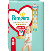 Pampers Premium Care Pants Size 6 hlačne plenice za enkratno uporabo 13-19 kg 42 kos