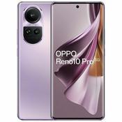 OPPO Reno 10 Pro 5G 17 cm (6.7) Dvostruki SIM Android 13 USB Tip-C 12 GB 256 GB 4600 mAh Ljubicasto