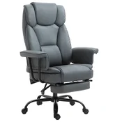 Homestar Pisarna stol z naslonom 68x80x120 cm siva