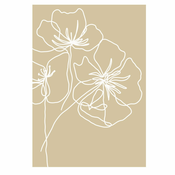 Plakat na kakovostnem papirju Veronika Boulová Blooming, 29x41 cm
