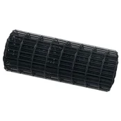 Vidaxl Evropska ograja Siva 0,4 x 50 m PVC prevlečen železo