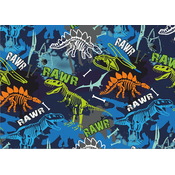 Blok za crtanje ?4 Rainbow - Dinosaurs, 190 g, 10 listova