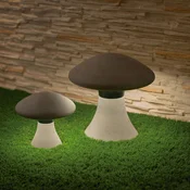 Mantra Iluminación Taos LED zunanja dekorativna luč Višina 33,3 cm - Sodobni - kamnito siva - Beton
