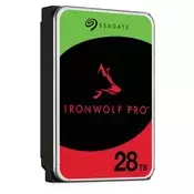 SEAGATE IronWolf PRO NAS 28TB disk, 8.89cm (3.5), SATA 6Gb/s, 7200 obratov/min - ST28000NT000