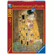 Ravensburger - Puzzle Klimt: The Kiss 2 - 1 500 kosov