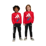 Otroška trenirka adidas MRVL rdeča barva, JN6102