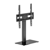 MCN Maclean universal TV stand, for RTV cabinet, stand, max. 40kg, max. VESA 400x400, height and angle adjustment, for 32-65 TV, MC-1240