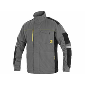 Moška delovna jakna CXS STRETCH, sivo-črna