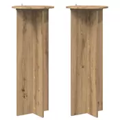 Stalak za biljke 2 pcs Hrast artisan O40 x 100 cm