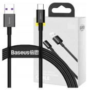 Kabel USB do USB-C Superior Series, 66W, 1m (črn)