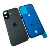 Originalni zadnji ovitek + flex za Apple iPhone 17 (črn) razreda A