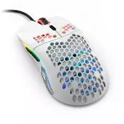 Miš GLORIUS PC Gaming Race Model O Gaming Mouse, opticki, 12000dpi, regular, bijeli,  USB