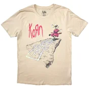 Korn Follow The Leader Hopscotch (Back Print) Sand XL Majica