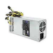 shumee Qoltec PCI-E pametni 1600W napajalnik | 80 Plus Gold | Rudarjenje podatkov