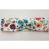 Turbanova traka za glavu FL-5839 - Višebojni / 48 KP5839