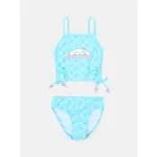 Sinsay - Dvodelni kupaci kostim sa vezivanjem sa strane Cinnamoroll - bledoplavo