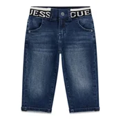 Guess Jeans hlače N6BA09 D2196 Modra Oversize