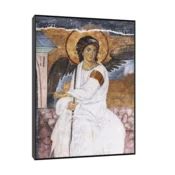 Canvas Slika na platnu Beli Andeo II, Sa ramom, 60 x 80 cm, Crni