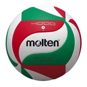Molten Molten V4M4000 Odbojkaška lopta, velicina 4, crvena/zelena/bijela