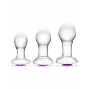 Glas - Bling Bling Glass 3 pc Anal Training Kit