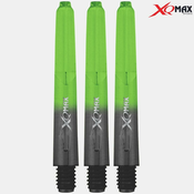 Trupi za pikado puščice XQMax/Shafts/Green-Black