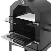 Klarstein Pizzaiolo Perfetto, pec za pecenje pizze 35 x 35 cm, pravi kamen, 1,2 mm celik, mobilna