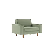 ATELIER DEL SOFA 1-Seat Sofa - fotelja Sparrow Loveseat Sea Green Walnut