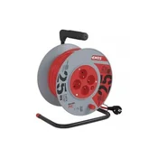 Emos Podaljševalni kabel na bobnu 108225 Extension cable, 25m/230V, coil, 4 sockets