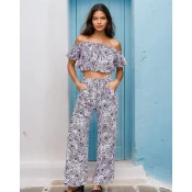 Resti Two-Piece Womens Printed Set