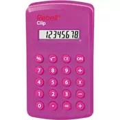 Kalkulator Clip Rebell, Ružicasta