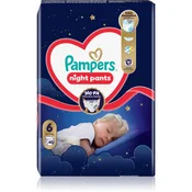 Pampers Night Pants hlačne plenice, velikost 6, 13-19 kg, 40/1