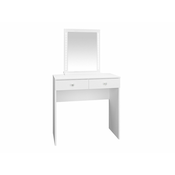 Toaletna mizica Madison 162 Bela, Ogledalo, 140x80x40cm