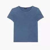 Cropp - Majica ispranog izgleda - navy