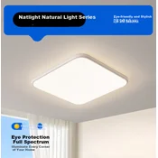 Sanxingzhaoming Plafonska lampa LED, 64 W, Bela