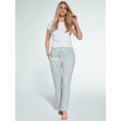 Womens pyjama pants Cornette 690/37 S-2XL light grey