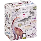 Banana Panda: Dinozavrski puzzle – 200 delni