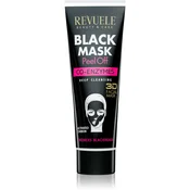 REVUELE Črna maska z aktivnim ogljem in koencimi, 80 ml