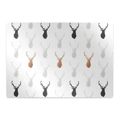 Decormat Podloga za zaščito tal Deer head 120x90 cm 15 cm