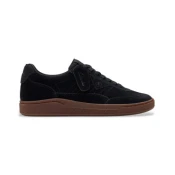 Clarks za moške. 26183359 CraftRally usnjeni čevlji črne barve (45), Črna, Ravna stran, Semiš, Čipke, Priložno
