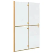 Vidaxl Walk-In tuš stena Zlata 120 x 6,5 x 190 cm