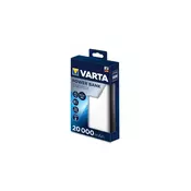 Varta 57978101111 - Power Bank ENERGY 20000mAh/2,4V bela