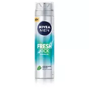 Gel za britje Nivea, Fresh Kick, men, 200 ml