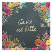 PAPIRNATI SERVIETI, LA VIE EST BELLE