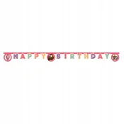 Procos Transparent Happy Birthday - Maša in medved 200 cm