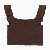 Cropp - Kratek top - rjava