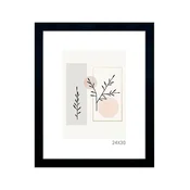 shumee Osnovni MDF okvir za fotografije 24x30 cm črne barve 1 kos.