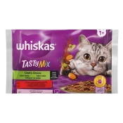 WHISKAS Tasty Mix izbor sefa 4x85g