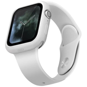 UNIQ Lino Apple Watch Series 4/5/6/SE 44mm dove white (UNIQ-44MM-LINOWHT)